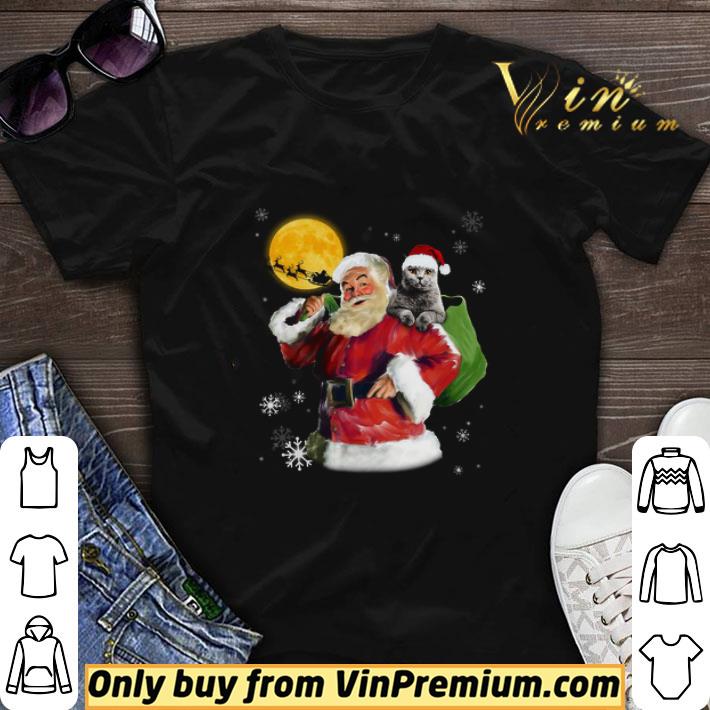 Pomerania Santa Believe Merry Christmas shirt sweater