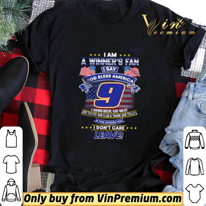 I am a winner’s fan I say God bless America I drink beer eat mean shirt sweater
