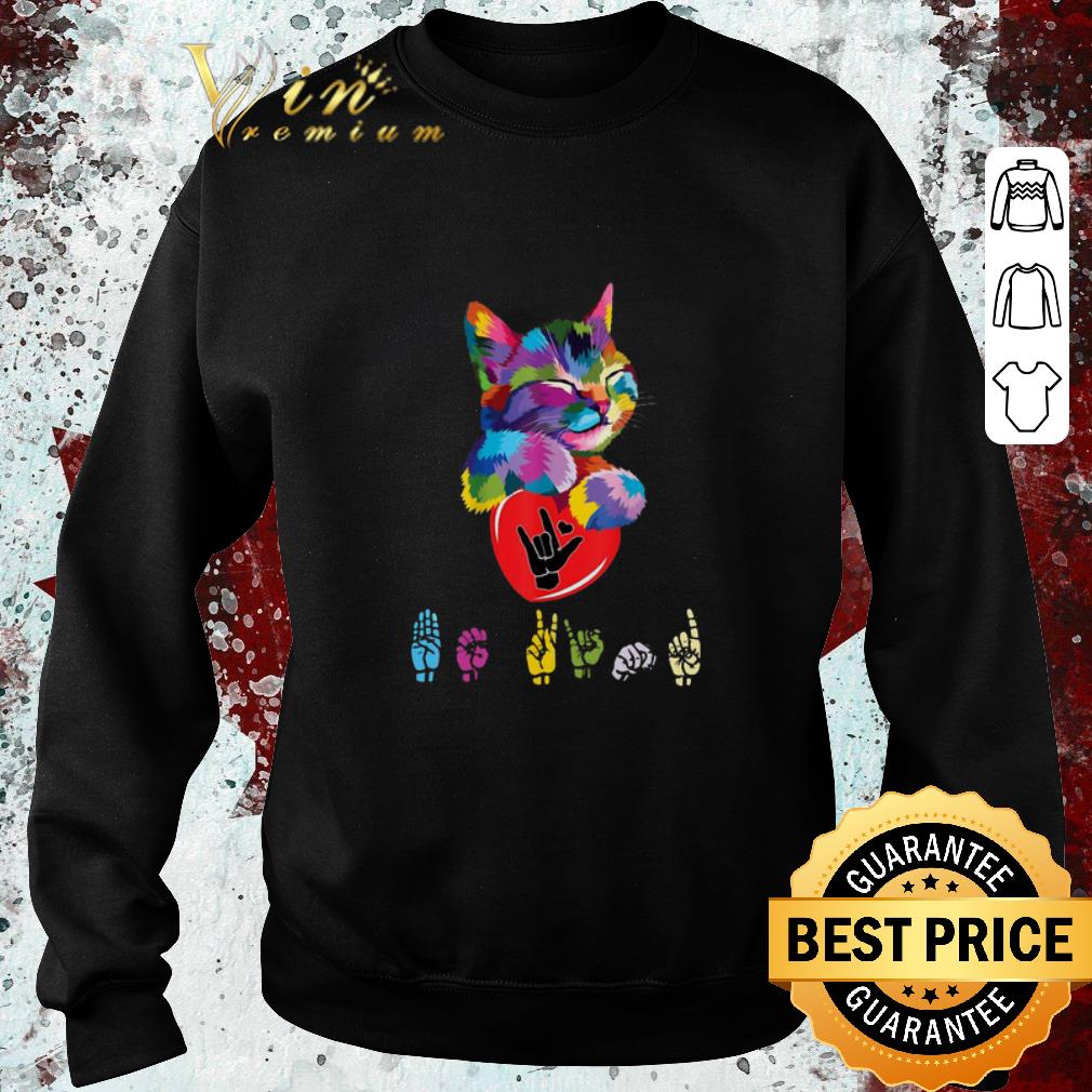 Awesome Cat Colorful Hug Be Kind shirt 5c050e98 awesome cat colorful hug be kind shirt 4 - Awesome Cat Colorful Hug Be Kind shirt