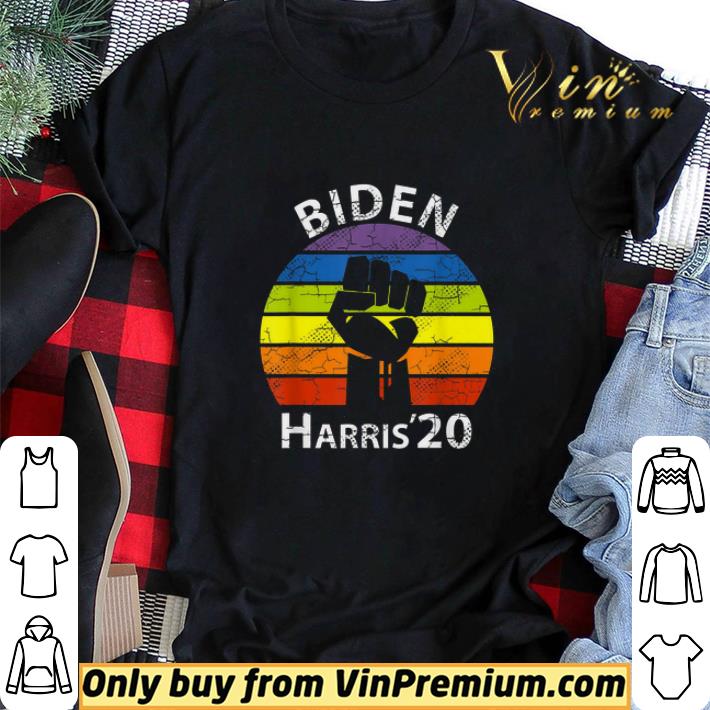 Biden Harris 20 Rainbow Black Lives Matter shirt sweater