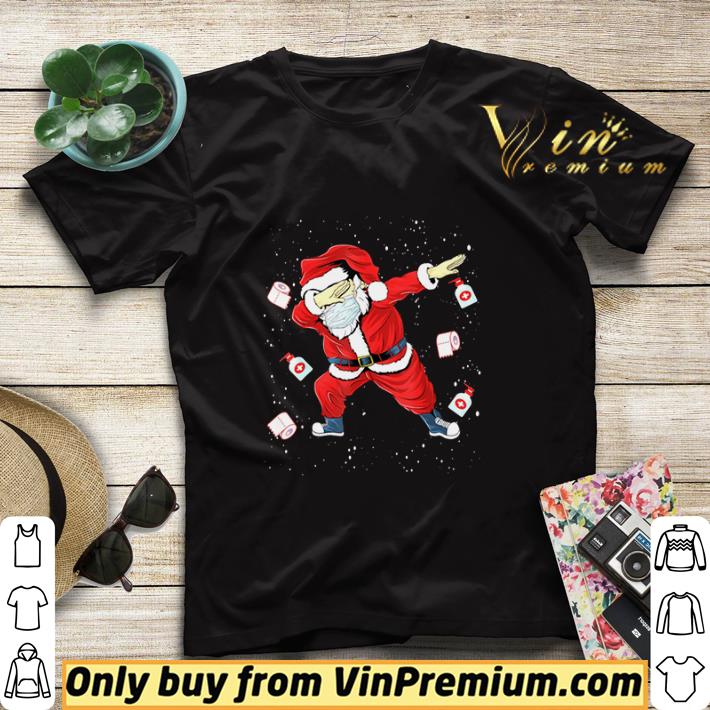 Merry Quarantine Christmas 2020 Dabbing Santa Mask Costume shirt sweater 72f39312 merry quarantine christmas 2020 dabbing santa mask costume shirt sweater 4 - Merry Quarantine Christmas 2020 Dabbing Santa Mask Costume shirt sweater