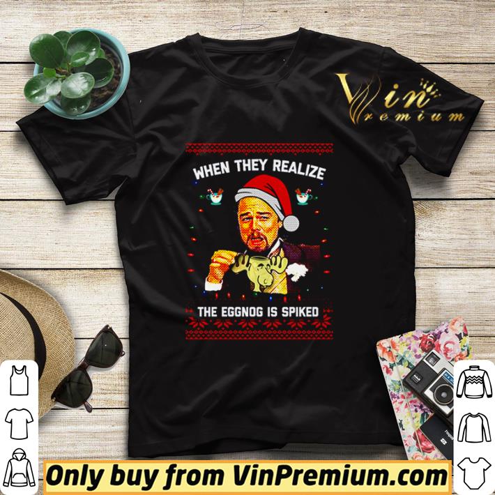 Leonardo DiCaprio Santa when they realize the eggnog is spiked ugly Christmas shirt sweater 7412590d leonardo dicaprio santa when they realize the eggnog is spiked ugly christmas shirt sweater 4 - Leonardo DiCaprio Santa when they realize the eggnog is spiked ugly Christmas shirt sweater