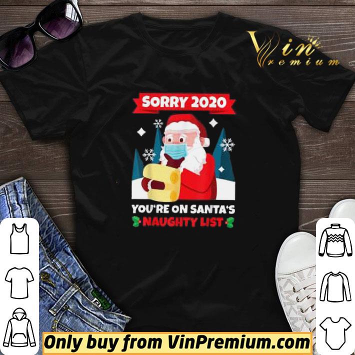 Red Buffalo Plaid Unicorn Santa Christmas Lights shirt sweater