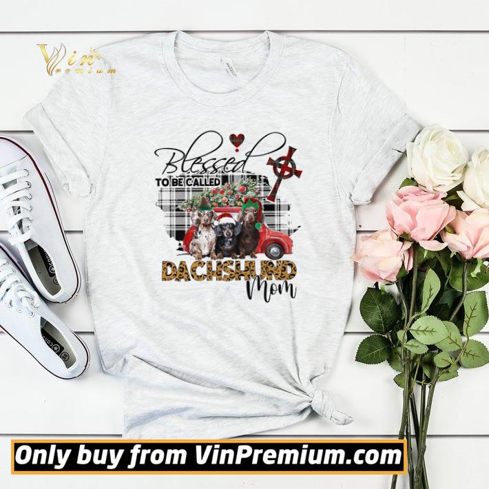 9a0a3989 blessed to be called dachshund mom merry christmas shirt sweater 4 - Blessed To Be Called Dachshund Mom Merry Christmas shirt sweater