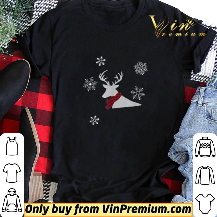Christmas Snowflake and Deer shirt sweater
