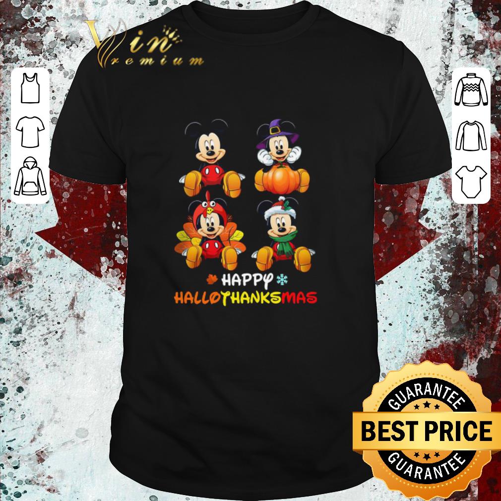 Original Mickey Mouse Happy Hallothanksmas shirt
