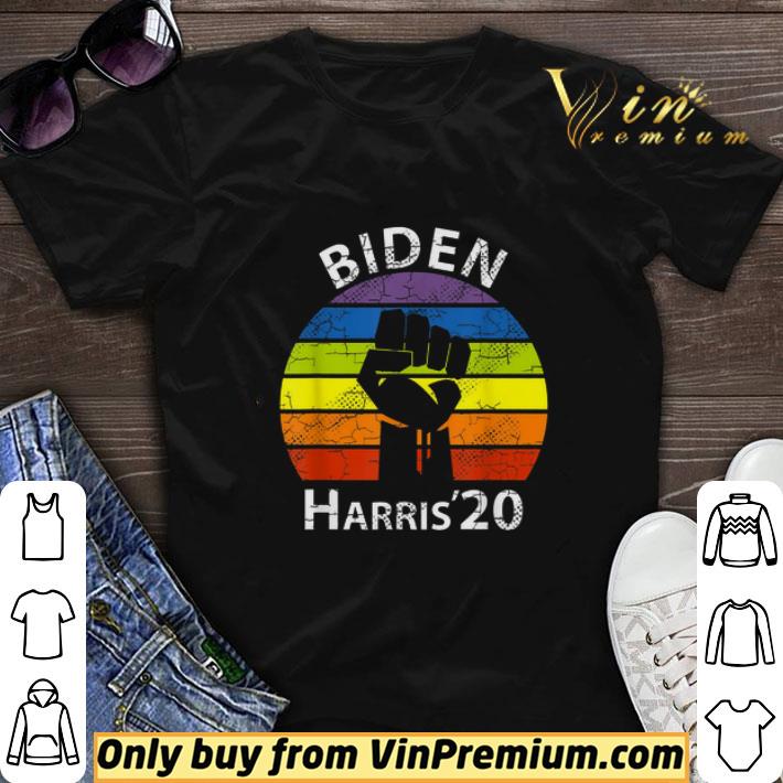 Biden Harris 20 Rainbow Black Lives Matter shirt sweater