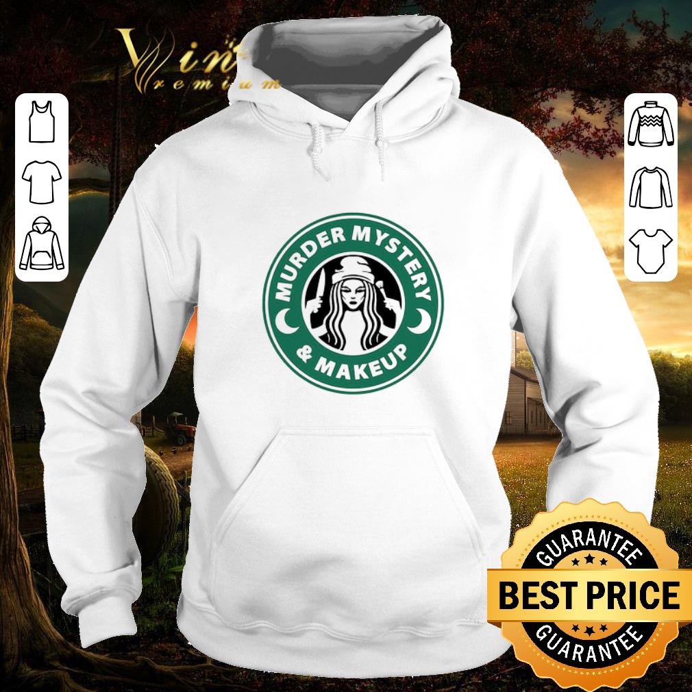 Pretty Starbucks Murder Mystery And Makeup shirt c7de717f pretty starbucks murder mystery and makeup shirt 4 - Pretty Starbucks Murder Mystery And Makeup shirt