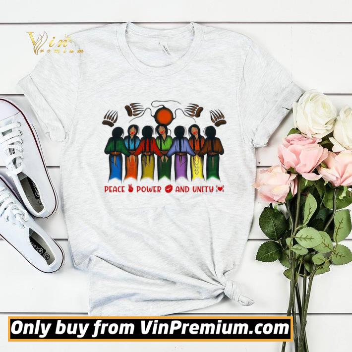 Peace Power And Unity Native American shirt sweater ce45aa68 peace power and unity native american shirt sweater 4 - Peace Power And Unity Native American shirt sweater