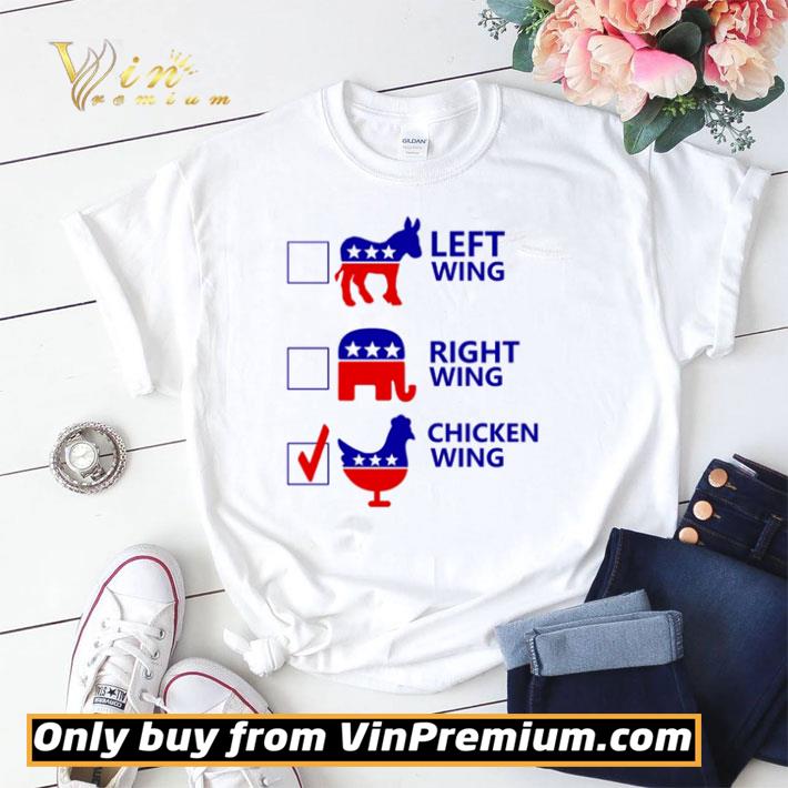 Biden left wing Trump right wing Chicken wing election shirt sweater