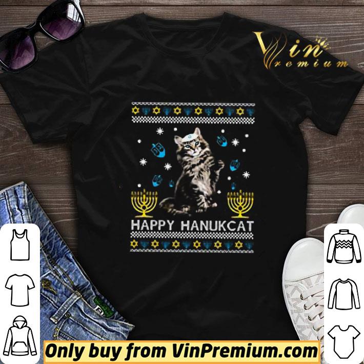 Cat Happy Hanukcat Ugly Hanukkah shirt sweater