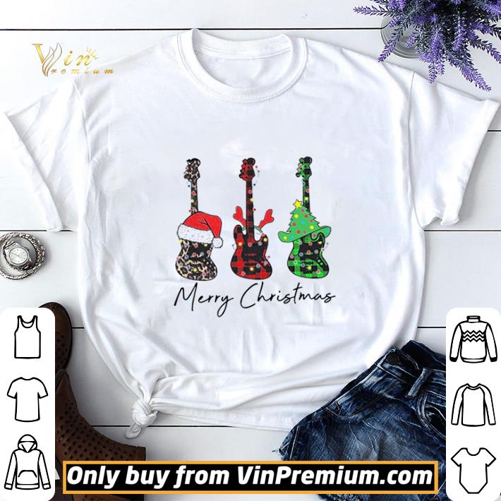 Merry Christmas Guitar shirt sweater