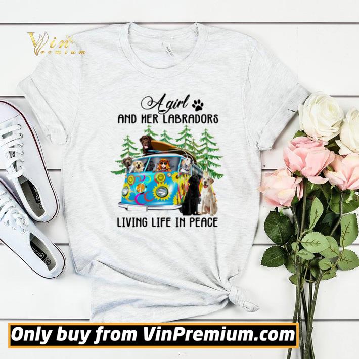 A girl and her Labradors living life in peace shirt sweater 028fee2b a girl and her labradors living life in peace shirt sweater 4 - A girl and her Labradors living life in peace shirt sweater