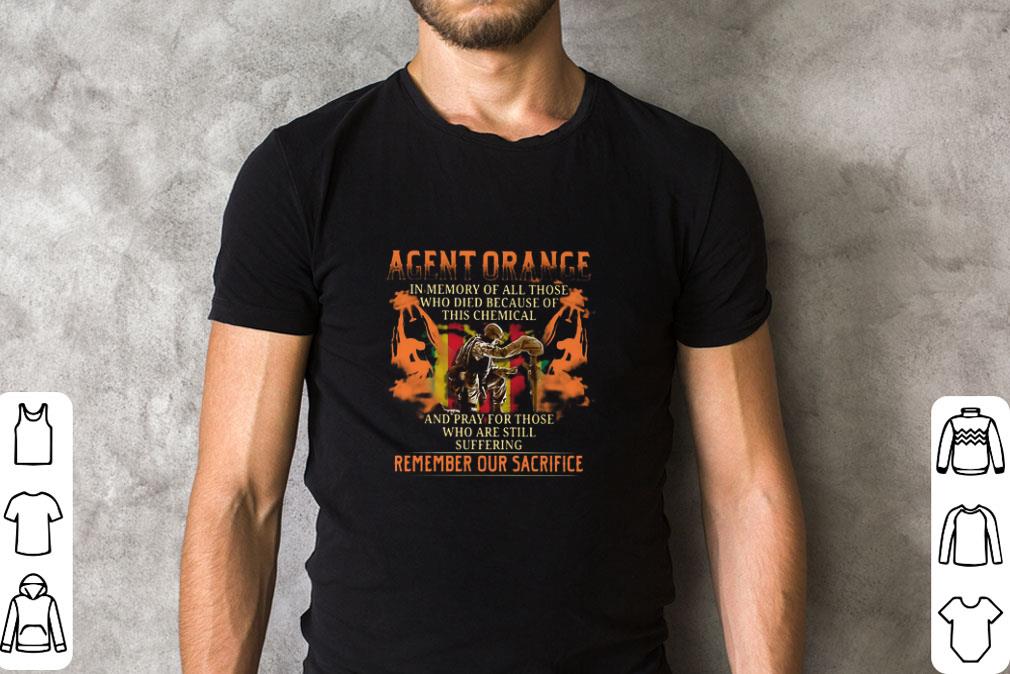 Premium Agent Orange In Memory Of All Those Who Died Because Of This Chemical shirt