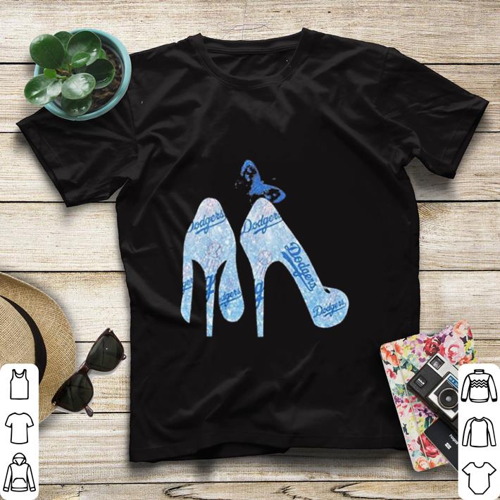13d09b1a awesome los angeles dodgers high heels butterfly shirt sweater 4 - Awesome Los Angeles Dodgers high heels butterfly shirt sweater