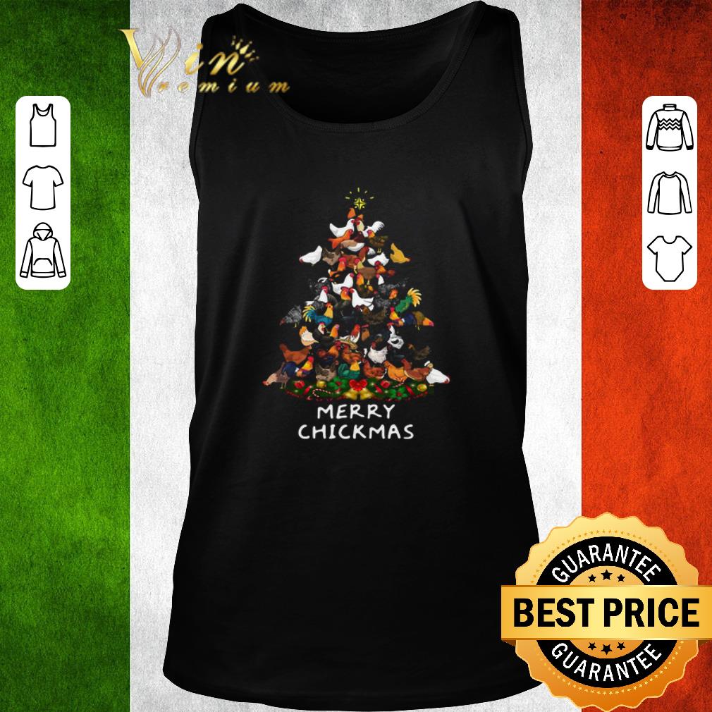 Original Chicken Tree Merry Chickmas shirt