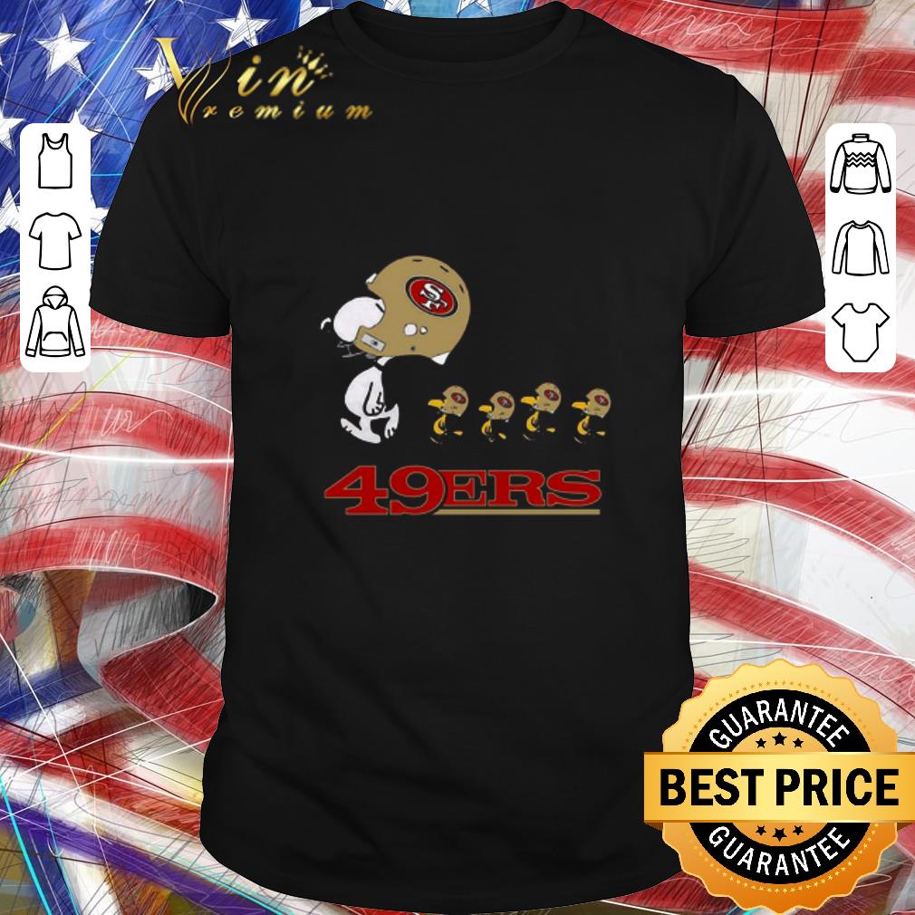 Premium Snoopy And Woodstock The San Francisco 49ers shirt