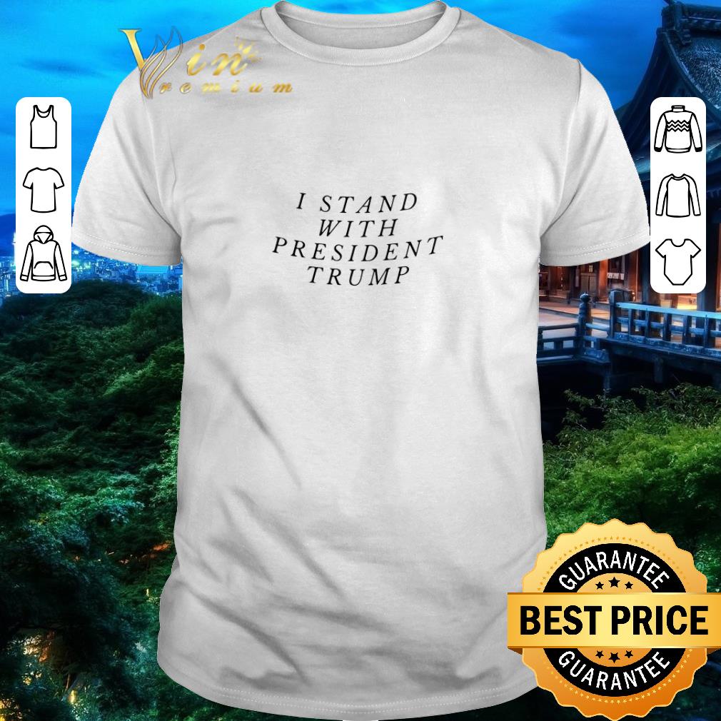 Pretty I Stand With President Trump shirt