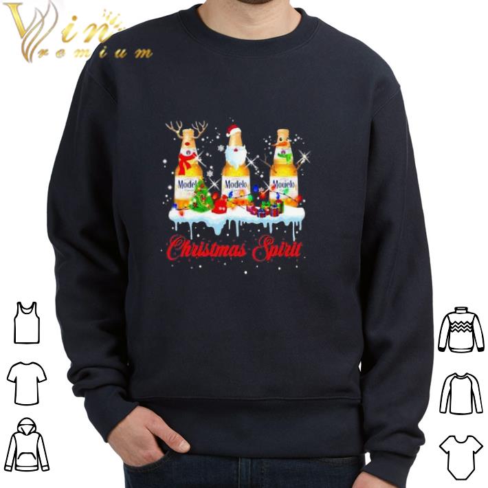 Hot Modelo Especial Christmas spirit tshirt sweatshirt 3efb1dad hot modelo especial christmas spirit tshirt sweatshirt 4 - Hot Modelo Especial Christmas spirit tshirt sweatshirt