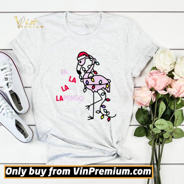 3feac115 flamingo fa la la la christmas shirt sweater 4 - Flamingo fa la la la Christmas shirt sweater