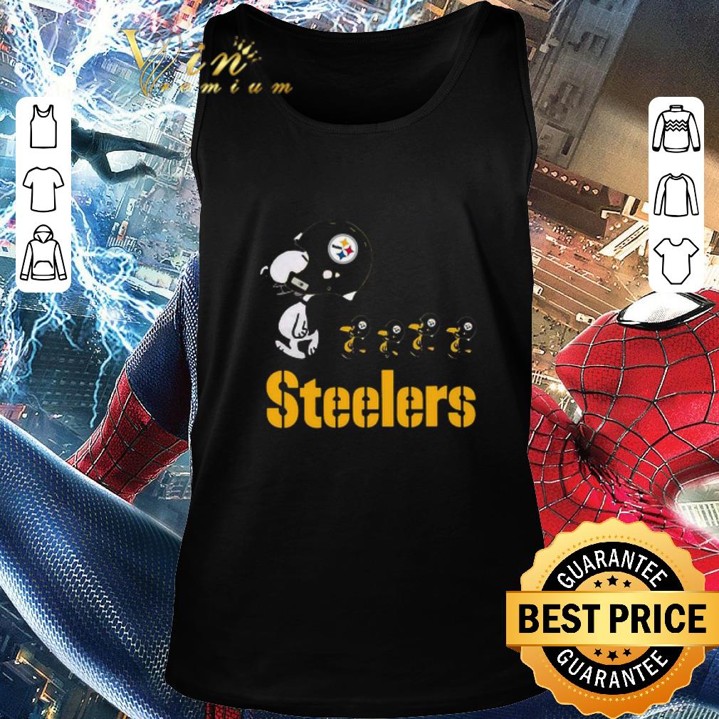 Premium Snoopy And Woodstock The Pittsburgh Steelers shirt