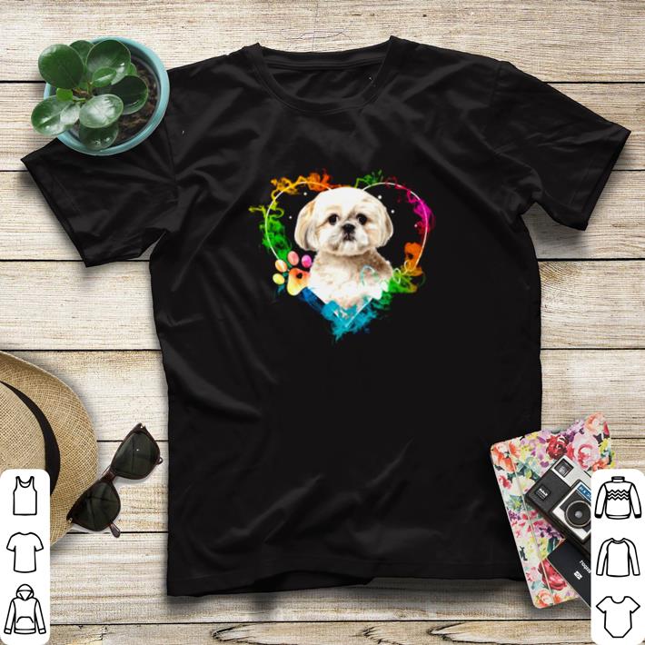 5fe3479a hot shih tzu heart color shirt sweater 4 - Hot Shih Tzu heart color shirt sweater