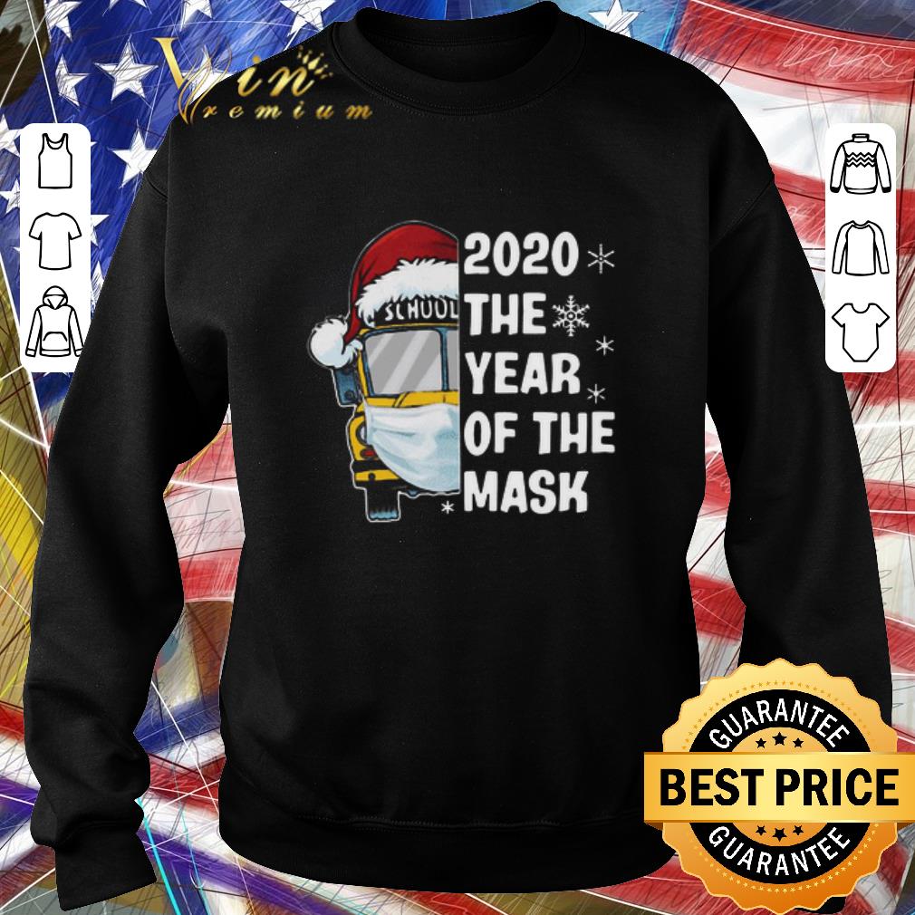 Premium School Bus 2020 The Year Of The Mask Christmas shirt 612cb6f5 premium school bus 2020 the year of the mask christmas shirt 4 - Premium School Bus 2020 The Year Of The Mask Christmas shirt