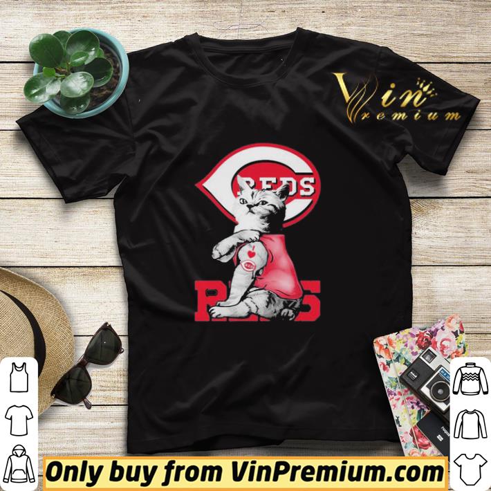 Cat tattoo I love Cincinnati Reds shirt sweater 7c9af53f cat tattoo i love cincinnati reds shirt sweater 4 - Cat tattoo I love Cincinnati Reds shirt sweater