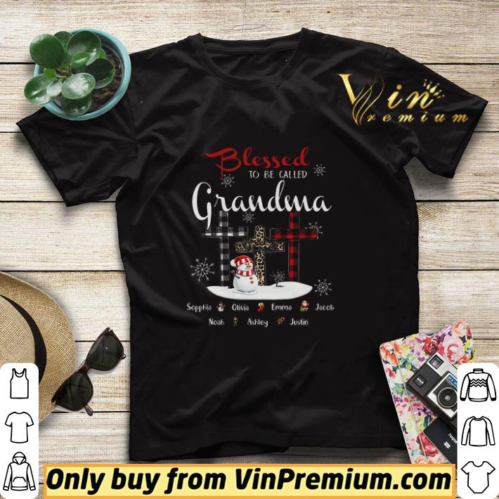 Snowman Christmas Blessed To Be Called Grandma Sophia Olivia Emma Jacob shirt sweater 7cb5f993 snowman christmas blessed to be called grandma sophia olivia emma jacob shirt sweater 4 - Snowman Christmas Blessed To Be Called Grandma Sophia Olivia Emma Jacob shirt sweater