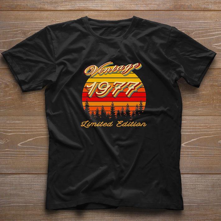 Top Vintage 1977 Limited Edition Retro shirt