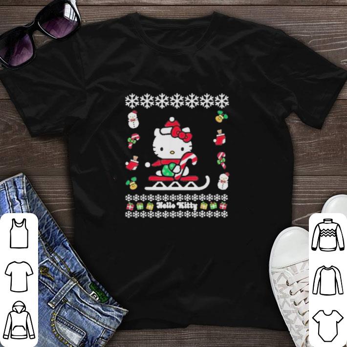 Awesome Hello kitty ugly christmas shirt sweater