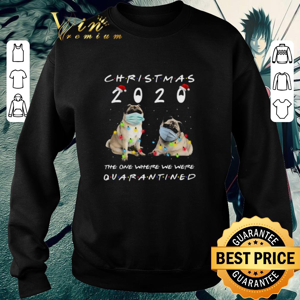 a57aafde official pug face mask light christmas 2020 the one where we were quarantined sweater shirt 4 - Official Pug Face Mask Light Christmas 2020 The One Where We Were Quarantined Sweater shirt