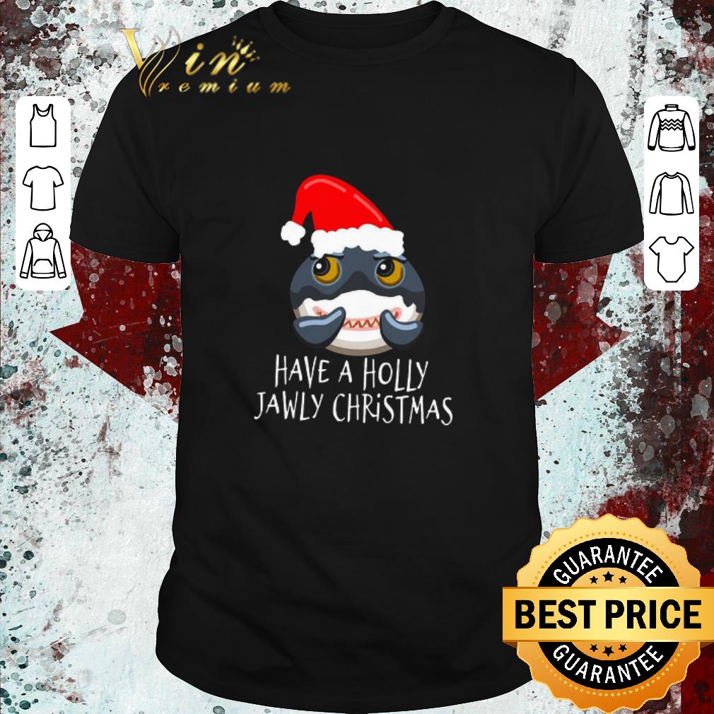 Official Santa Shark Have A Holly Jawly Christmas Sweater shirt