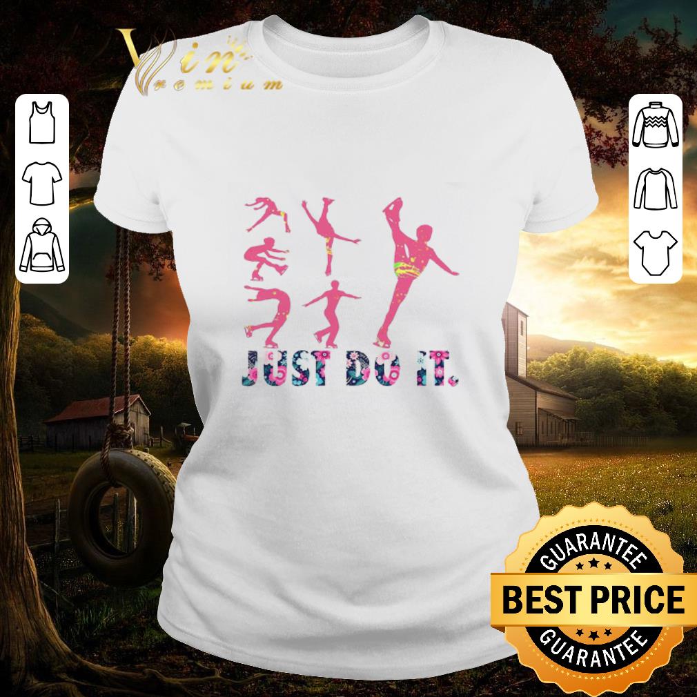 Official Skating Flowers Just Do It shirt