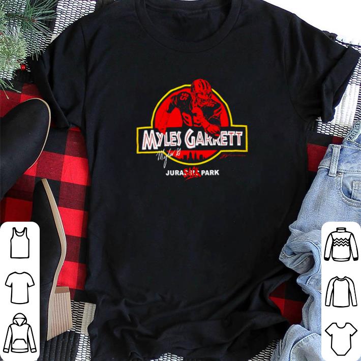 Awesome Jurassic Myles Garrett Jurasack park shirt sweater