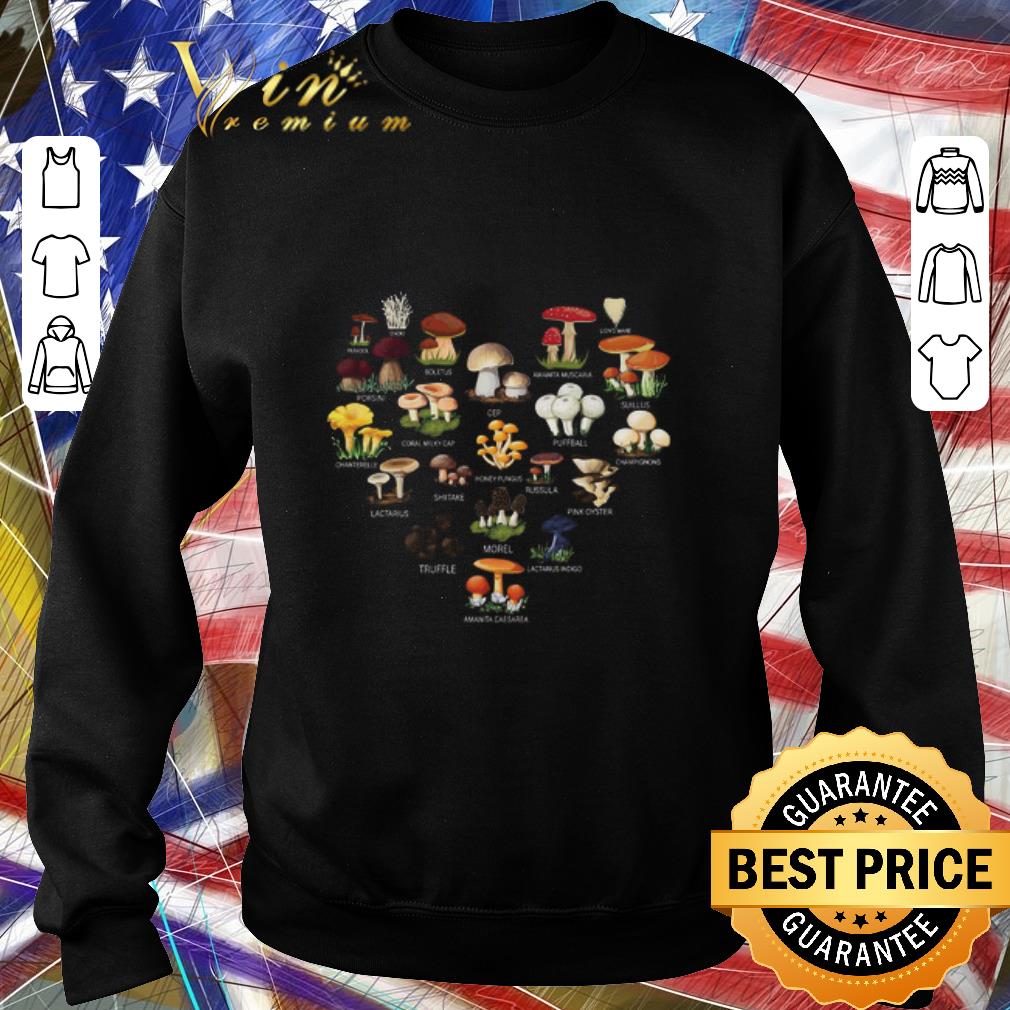 Premium Mushroom Parasol Enoki Boletus shirt dde0e97f premium mushroom parasol enoki boletus shirt 4 - Premium Mushroom Parasol Enoki Boletus shirt