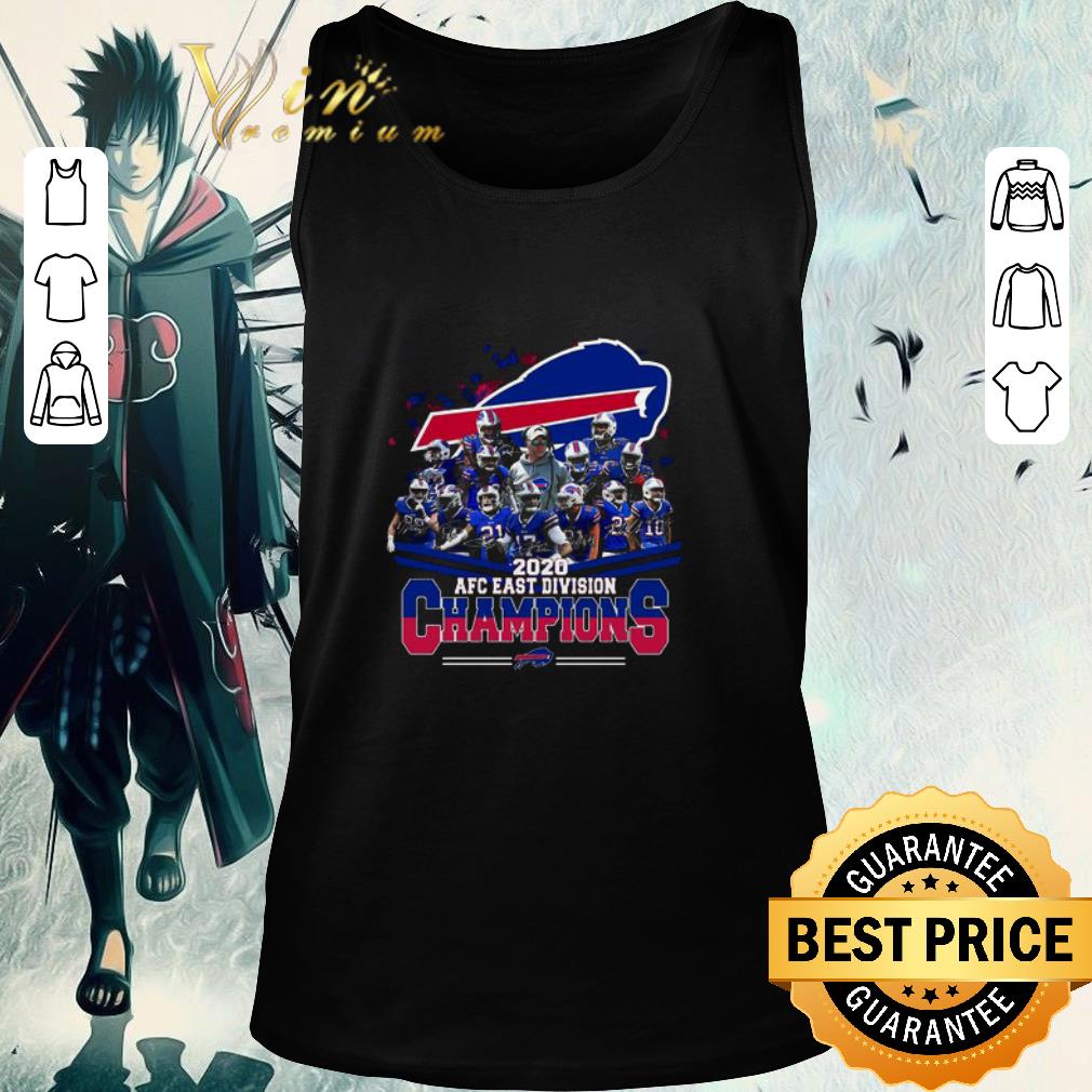 Official NFL Team Buffalo Bills 2020 AFC East Division Champions shirt
