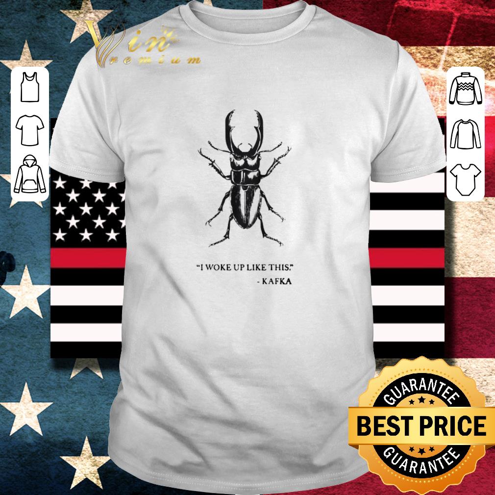 Top I Woke Up Like This Kafka shirt