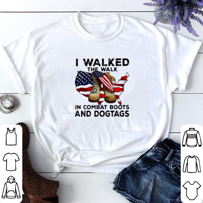 Hot I walked the walk in combat boots and dogtags American flag shirt sweater fde8c418 hot i walked the walk in combat boots and dogtags american flag shirt sweater 4 - Hot I walked the walk in combat boots and dogtags American flag shirt sweater