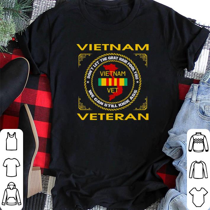 Hot Vietnam Veteran don’t let the gray hair fool you shirt sweater