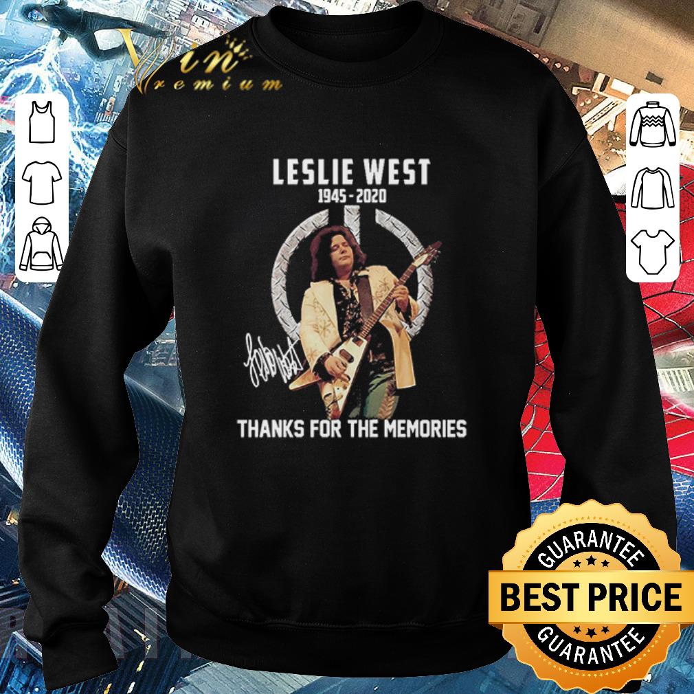 2cef487d official leslie west 1945 2020 thank you for the memories signature shirt 4 - Official Leslie West 1945 2020 Thank You For The Memories Signature shirt