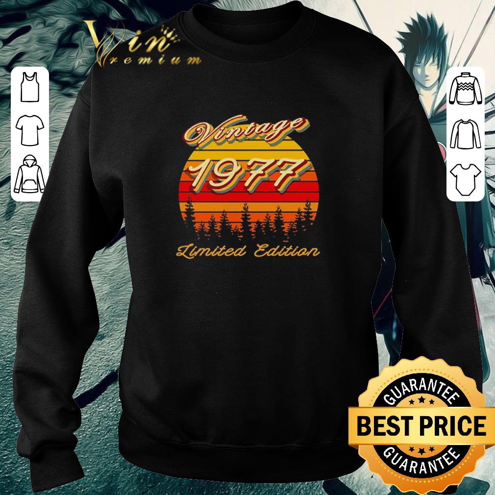 Awesome Vintage 1977 Limited Edition Retro shirt 31a13bda awesome vintage 1977 limited edition retro shirt 4 - Awesome Vintage 1977 Limited Edition Retro shirt