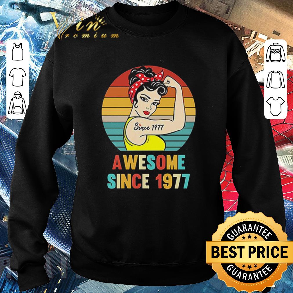 Top Strong Girl Tattoo Vintage Since 1977 Retro shirt 37be0463 top strong girl tattoo vintage since 1977 retro shirt 4 - Top Strong Girl Tattoo Vintage Since 1977 Retro shirt