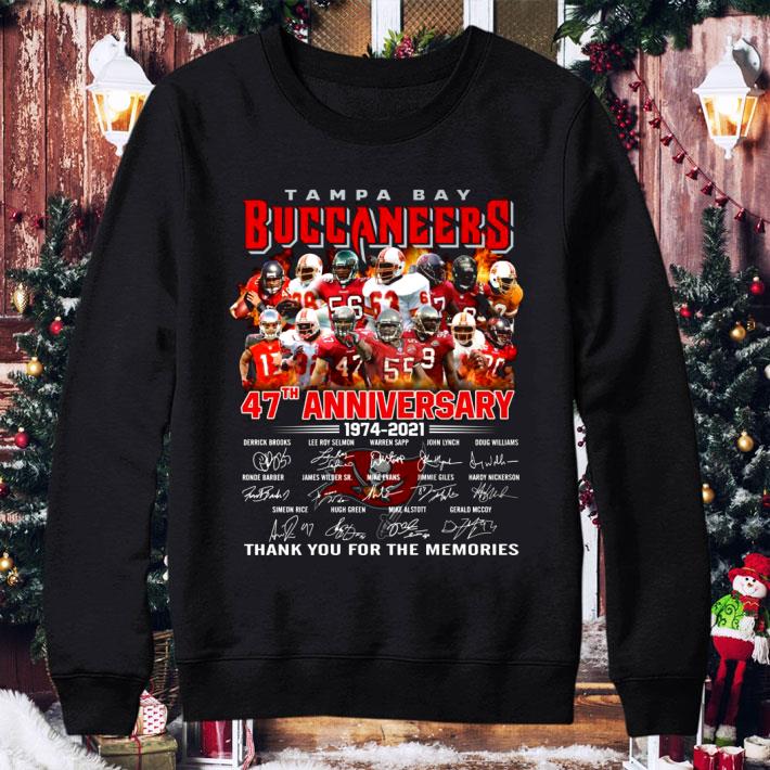 Awesome Thank You Memories Tampa Bay Buccaneers 47th Anniversary 1974-2021 Signed shirt 39674c9f thank you memories tampa bay buccaneers 47th anniversary 1974 2021 signed shirt 4 - Awesome Thank You Memories Tampa Bay Buccaneers 47th Anniversary 1974-2021 Signed shirt