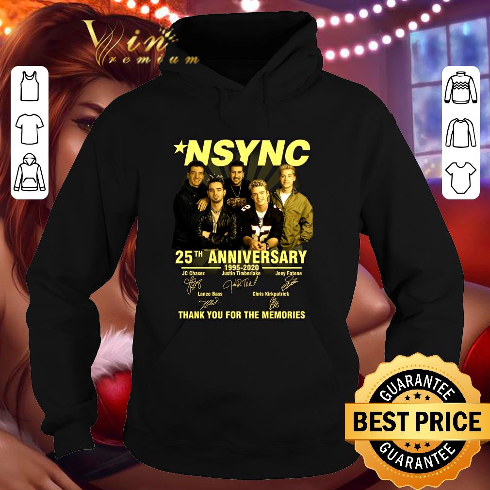 Best NSYNC 25th anniversary 1995-2020 Signed thank you for the memories shirt 5378ac6c best nsync 25th anniversary 1995 2020 signed thank you for the memories shirt 4 - Best NSYNC 25th anniversary 1995-2020 Signed thank you for the memories shirt