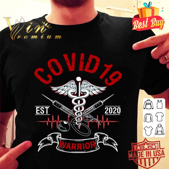 Premium Covid 19 Est 2020 Warrior shirt