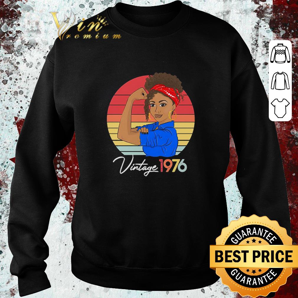 Top Strong Girl Vintage Since 1976 Retro shirt 8748d85b top strong girl vintage since 1976 retro shirt 4 - Top Strong Girl Vintage Since 1976 Retro shirt
