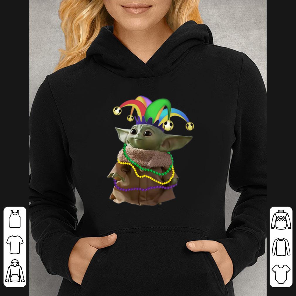 983ba98b awesome star wars baby yoda mardi gras mandalorian shirt 4 - Awesome Star Wars Baby Yoda Mardi Gras Mandalorian shirt