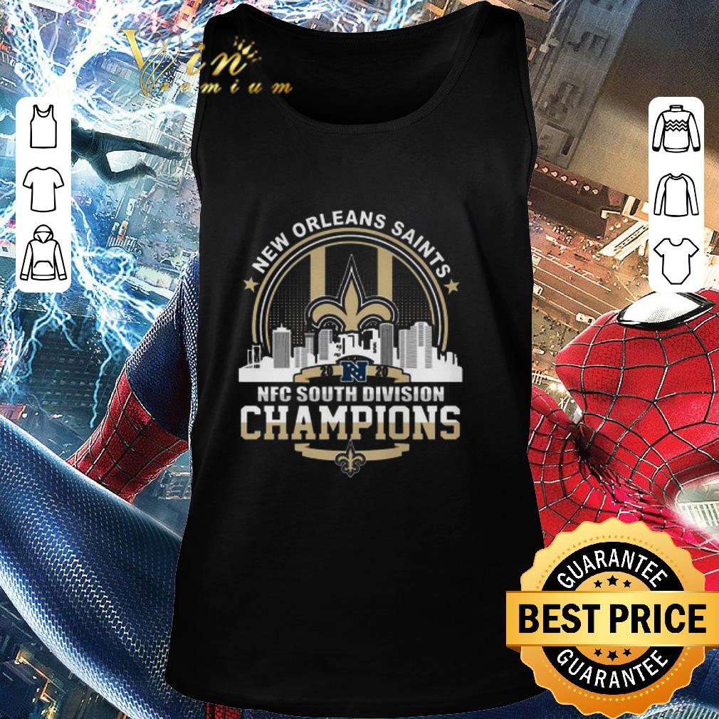 Official New Orleans Saints 2020 NFC South Division Champions shirt