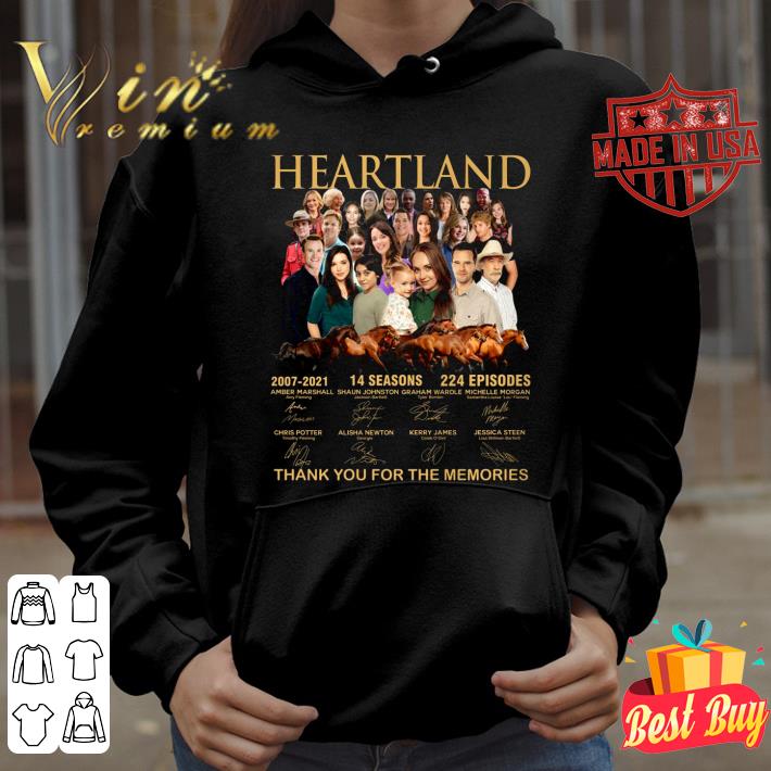 Best Heartland TV Series 2007-2021 14 seasons 224 episodes signatures shirt cb80af37 heartland tv series 2007 2021 14 seasons 224 episodes signatures shirt 4 - Best Heartland TV Series 2007-2021 14 seasons 224 episodes signatures shirt